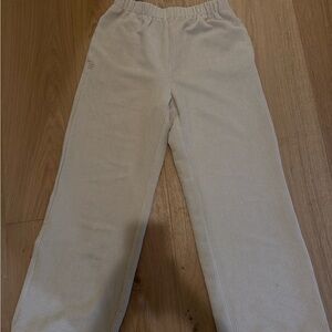 Cream Corduroy Pants